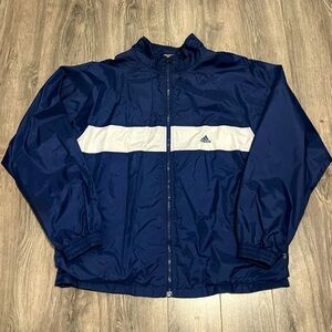 Windbreaker Adidas: Navy - MADE IN MALAYSIA